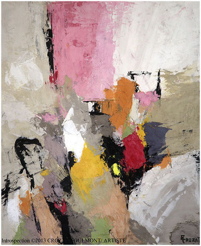 couleurs d'abstraction, peinture contemporaine, Peintre de La Couleur, france peintres, femmes artistes, crozat, artiste peintre