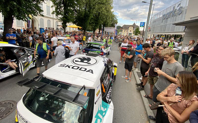 Raimund Baumschlager / Jürgen Heigl - Rallye Weiz 2021 - Kreisel Electric Skoda Fabia RE-X1