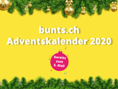 Bald ist es wieder soweit: Online-Adventskalender auf bunts.ch.
