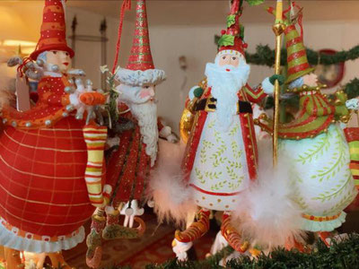 Weihnachtszauber in der Stube von Elisabeth von Allmen. Bild: zvg