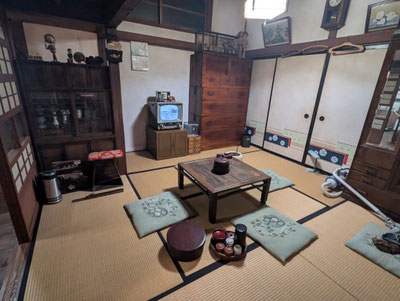 かつてはどこの家庭にもあった風景(東北歴史博物館)