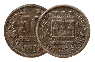 50 Pfennig 1917 Iserlohn