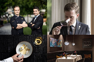 Serata gastronomica con il sommelier Eros Teboni alla Quellenhof Gourmetstube 1897 