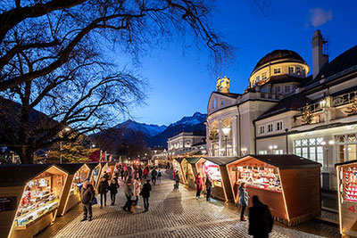 Weihnachtsmarkt Meran - Meraner Weihnacht - Mercatini di Natale di Merano - Südtirol - Alto Adige - Gourmet Südtirol