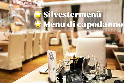 Silvestermenü im Restaurant Daimer in Sand in Taufers im Ahrntal