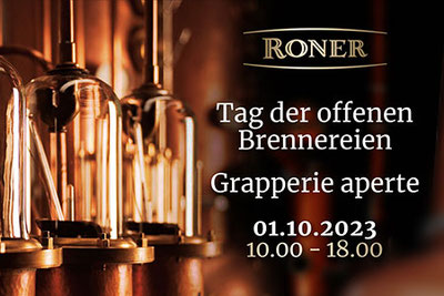 Tag der Offenen Brennereien - Giornata delle Distillerie Aperte - Brennerei Roner Distillerie - Gourmet Südtirol