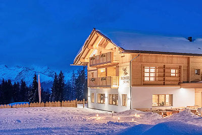 Silvester feiern auf der Roner Alm - auf der längsten Hochalm Europas, der Rodenecker-Lüsner Alm