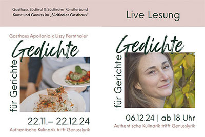 Gasthaus Apollonia & Lissy Pernthaler: Kunst trifft Kulinarik