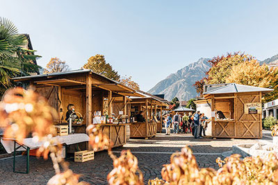 Event-Genussmarkt in Algund: Herbstzeit ist Genusszeit in Algund! 