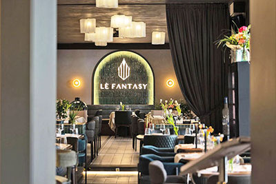 Silvesterdinner im Restaurant Lè Fantasy in Bozen: elegante Atmosphäre, mediterrane Gourmetküche, Aperitifs & Cocktails für einen stilvollen Jahreswechsel.