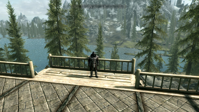 Blick von der Terrasse unserer Sommervilla.[Quelle: Bethesda]
