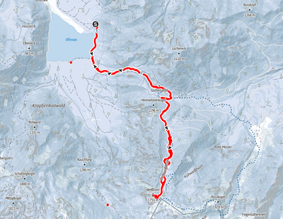 Weißhorn, Skitour, Gschirrsattel, Offensee, Totes Gebirge, Salzkammergut, Traunsee, Oberösterreich