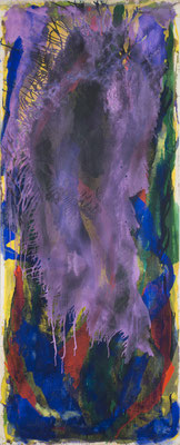 Gottfried Mairwöger, Ohne Titel, Öl auf Leinen, 222 x 90 cm - verfügbar
