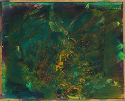 Gottfried Mairwöger, Sekundenbild, Öl auf Holz, 40 x 50 cm - verfügbar