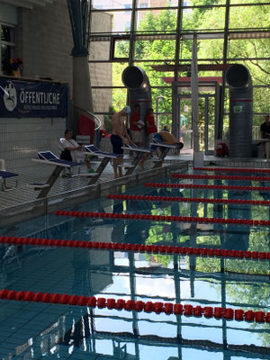 Finn im 50m Freistil Finale