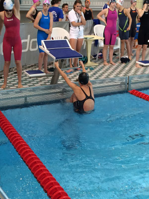 Joelle beim Start
