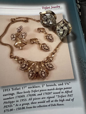  featured in COSTUME JEWELRY 202, 2nd Edition, page 253, by Julia Carroll
