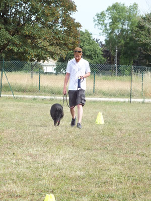 Tikka des Loups de la Tiarde passage du CSAU