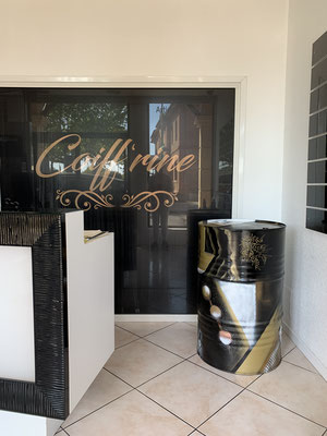 Réalisé pour le Salon de Coiffure COIFF’RINE à Castelmaurou