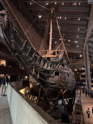 Eines der bekanntesten Highlights in Stockholm: Das Vasa Museum