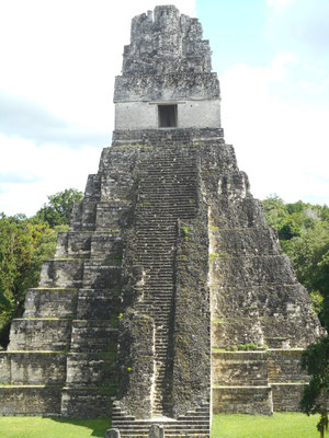 Le temple du jaguar, Tikal.
