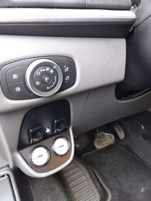 Vent Dôme commandes suspensions renforcées VB AIR pour Ford transit Custom