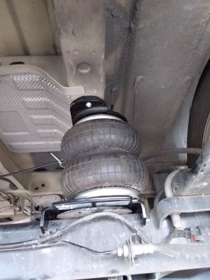 Vent Dôme Suspension renforcées VB AIR pour Ford Transit Custom