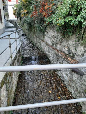 Wandern in der Nähe des Hauses