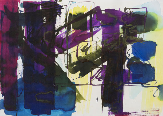 Gottfried Mairwöger, Ohne Titel, Aquarell auf Aquarellpapier, 50 x 70 cm - verfügbar