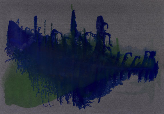 Gottfried Mairwöger, Ohne Titel,Öl auf Leinen, 202 x 140 cm - verfügbar