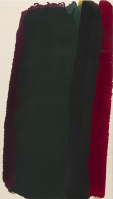 Gottfried Mairwöger, Ohne Titel, Öl auf Leinen, 177,5 x 107 cm - Privatsammlung USA