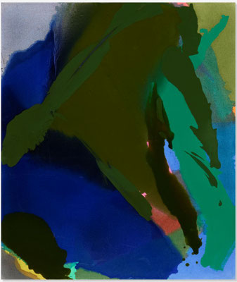 Gottfried Mairwöger, Saiga, 1982, Öl auf Leinwand, 133 x 113 cm - Privatsammlung USA