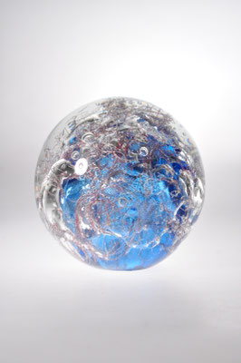 Rolf Brühlmann, Glaskugel,  Hotglass, Studioglas, blownaway