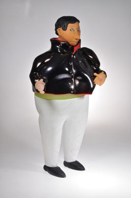 Giampaolo Amoruso große Glasskulptur, Studioglas Glaskunst blownglass