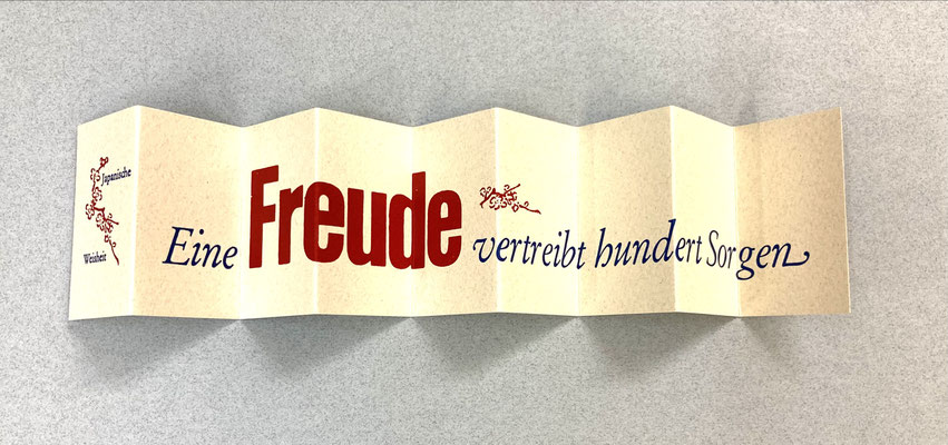 Japanische Weisheit – Eine Freude vertreibt hundert Sorgen