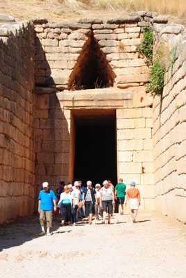 Das Schatzhaus des Atreus / Kuppelgrab des Agamemnon