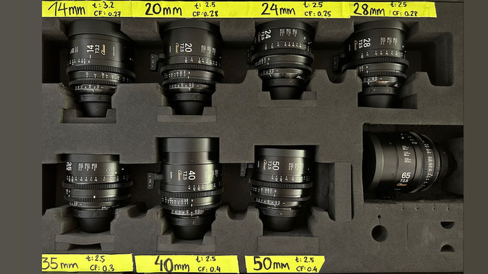 Puhlmann Cine - Sigma Classic Art Prime Cine Lens