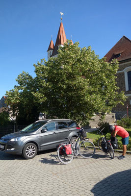 Wir erreichen unser Auto