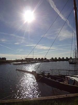 Dänemark 2015 - Hafen im Gegenlicht