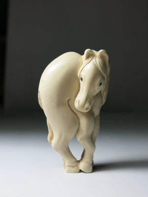 Horse Netsuke