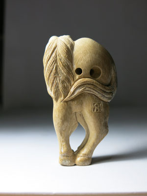 Horse Netsuke