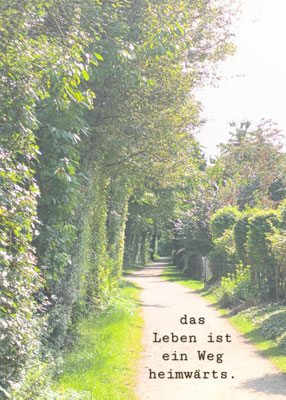 Weg heimwärts