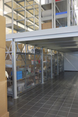 Stahlbühnen Regale Stockregalanlage