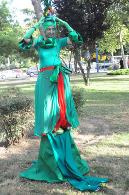 Estatuas vivientes, eventos, espectáculo