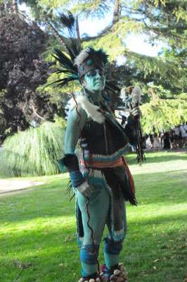 Estatuas vivientes, eventos, espectáculo