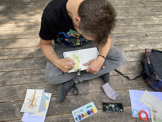 Carnet nature au Petit Bois avec Héloïse Pocry 