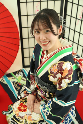 成人式前撮り 振袖 成人式振袖 二十歳の着物 帯結び ヘアメイク フォトスタジオ 貸衣装 振袖レンタル 岐阜 美濃加茂 ブライダルサカエ