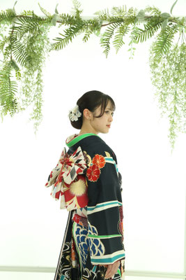 成人式前撮り 振袖 成人式振袖 二十歳の着物 帯結び ヘアメイク フォトスタジオ 貸衣装 振袖レンタル 岐阜 美濃加茂 ブライダルサカエ
