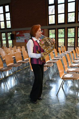 Noch ein Horn in freudiger Erwartung