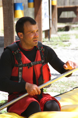 Gaël Garide moniteur rafting